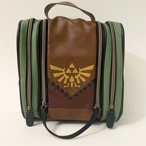 Official Nintendo Legend of Zelda Hylian Toiletry Bag Travel Case
